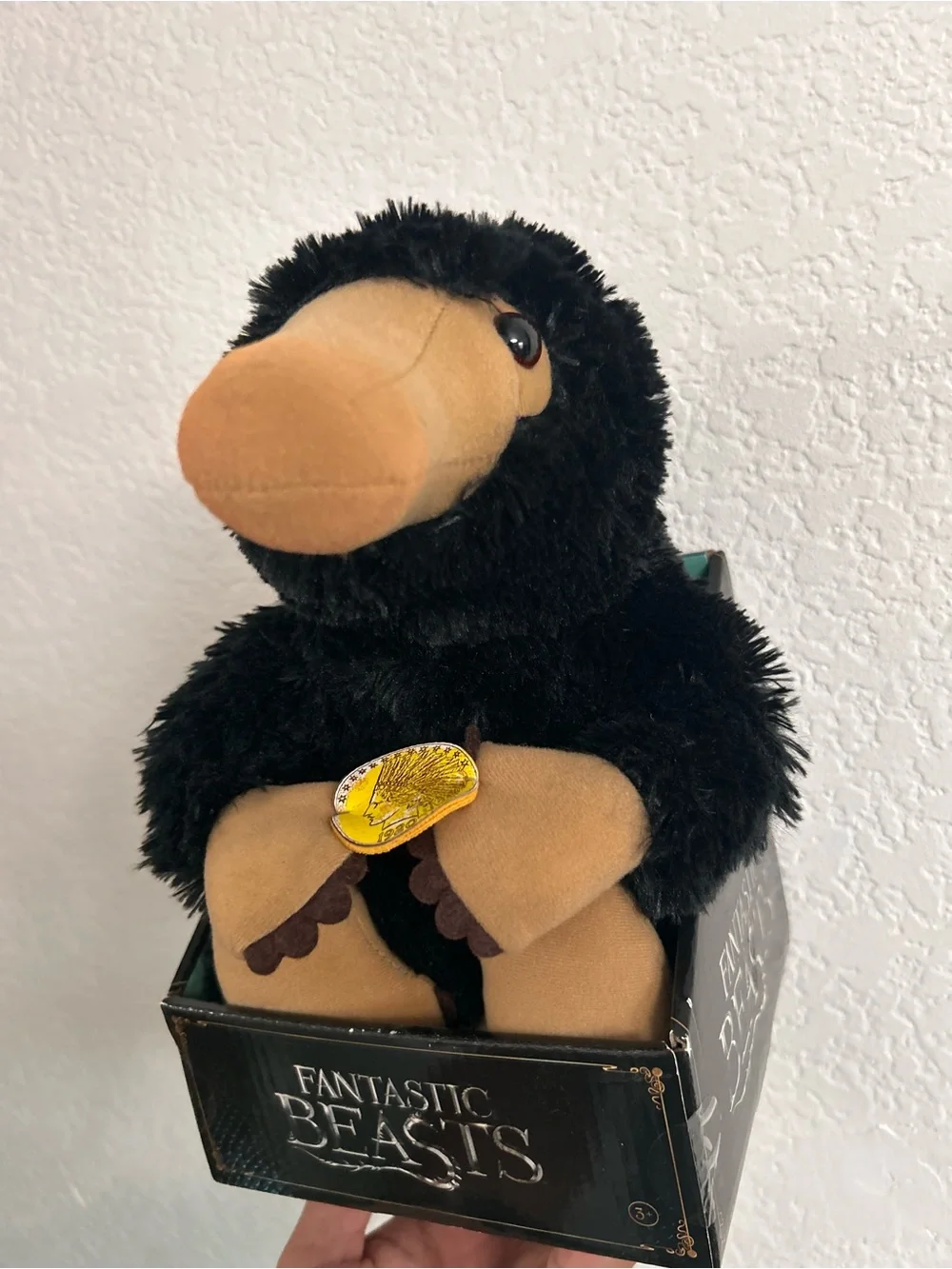 Fantastic Beasts Niffler Plush - Black and Tan